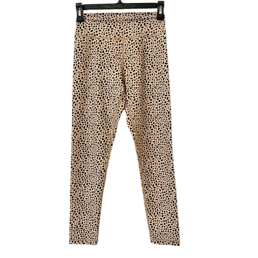Kavala Leopard Print Athletic Leggings Size Small